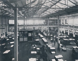 Sala de maquinaria, 1916 de Unbekannt