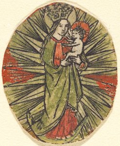 Madonna y Niño, c. 1450-1470 de Unbekannt