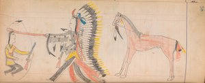 Maffet Ledger: Dibujo, ca. 1874-81 de Unbekannt