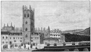 Magdalen College, Oxford, siglo XVII, 1894 de Unbekannt
