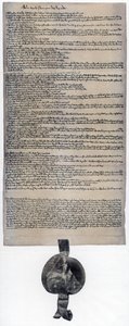 Magna Carta, carta inglesa originalmente emitida en 1215 de Unbekannt