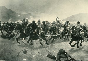 Maiwand - Salvando los cañones, 1901 de Unbekannt