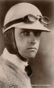 Mayor H.O.D. Segrave, c1925 de Unbekannt