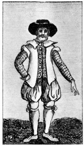 Traje masculino, siglo XVI, 1910