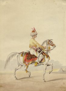 Mameluco a caballo, ca 1825 de Unbekannt
