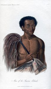 Hombre de las Islas Samoa de Unbekannt