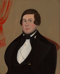 Hombre con lápiz de oro, ca. 1850 de Unbekannt