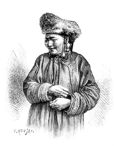 Mujer manchú, c1890 de Unbekannt