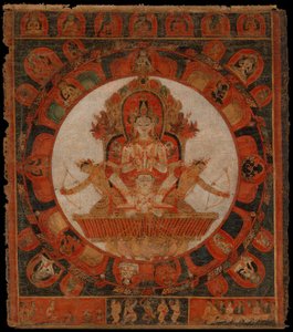 Mandala de Chandra, Dios de la Luna de Unbekannt