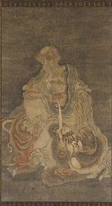 Manjushri sentado en un león, 1368-1644 de Unbekannt