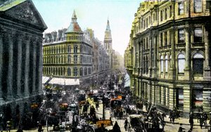 Mansion House y Cheapside, Londres, principios del siglo XX