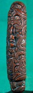 Flauta maorí koauau, Nueva Zelanda de Unbekannt
