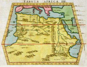Mapa del norte de África