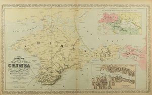 Mapa de Crimea.