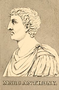 Marco Antonio, 83-30 a.C., 1830 de Unbekannt