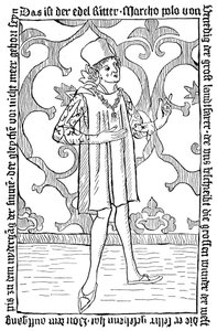 Marco Polo, mercader y viajero veneciano medieval de Unbekannt