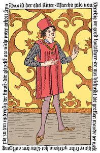 Marco Polo, mercader y viajero veneciano medieval de Unbekannt
