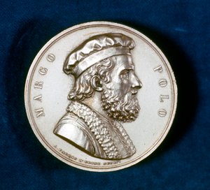 Marco Polo, viajero y comerciante veneciano, siglo XIX de Unbekannt