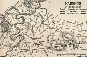 Marengo - 14 de junio de 1800 Batalla vespertina, 1896 de Unbekannt
