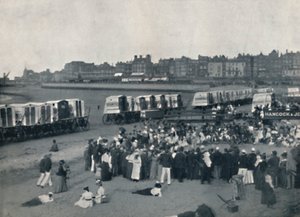 Margate - En las arenas, 1895 de Unbekannt