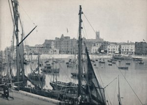Margate - El Puerto y el Muelle, 1895 de Unbekannt
