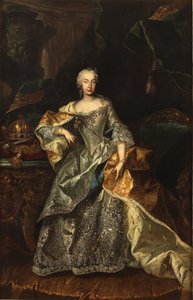 María Teresa como Reina de Hungría, 1740-1741 de Unbekannt