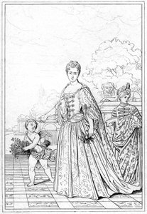 Marie Adelaide de Saboya, Duquesa de Borgoña, siglo XVII