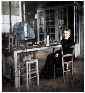 Marie Curie, física franco-polaca, c1920