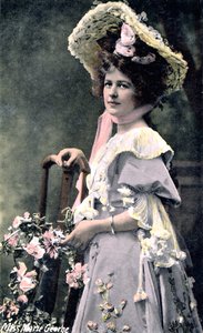 Marie George, actriz estadounidense, principios del siglo XX de Unbekannt