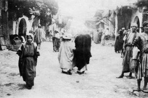 Mercado, Mosul, Mesopotamia, 1918 de Unbekannt