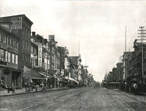 Market Street, Filadelfia, EE.UU., 1895 de Unbekannt