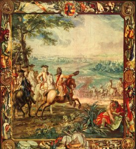 Marlborough en la Batalla de Oudenarde, 1708, 1944 de Unbekannt