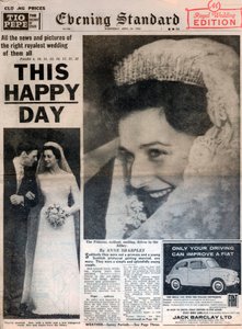 Matrimonio de la Princesa Alexandra y Angus Ogilvy, 24 de abril de 1963