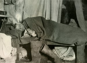 Marston en su cama de Unbekannt