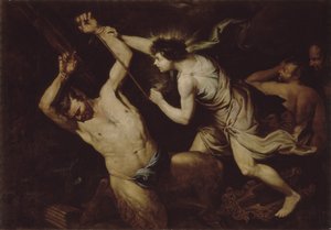 Marsias y Apolo