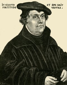 Martín Lutero, c. 1520-1530, 1890 de Unbekannt
