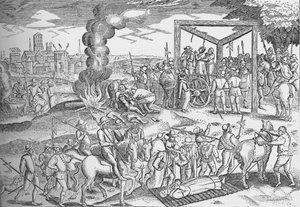 Mártires en Smithfield, Londres, c1600 1904