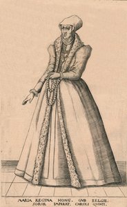 María de Austria, Reina Viuda de Hungría de Unbekannt