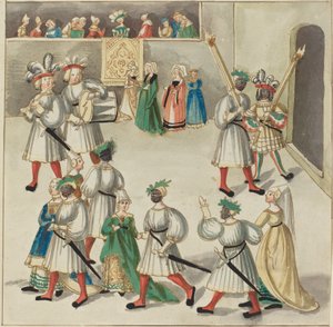 Mascarada, c. 1515 de Unbekannt