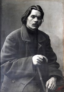 Máximo Gorki, autor ruso, c. 1901-c. 1902 de Unbekannt
