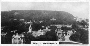 Universidad McGill, Montreal, Canadá, c. 1920s de Unbekannt