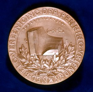 Medalla conmemorativa del físico holandés Johannes Diderik van der Waals de Unbekannt