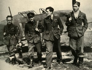 Miembros del Escuadrón 73 de Unbekannt