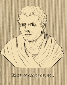 Menandro, c342-290 a.C., 1830
