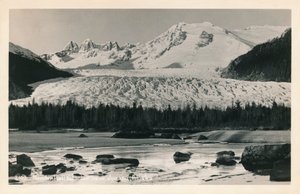 Glaciar Mendenhall cerca de Juneau, Alaska