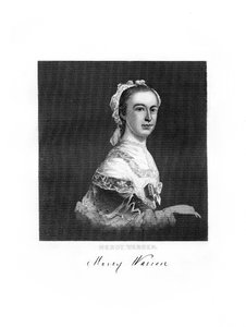 Mercy Warren, patriota y escritora estadounidense, 1872