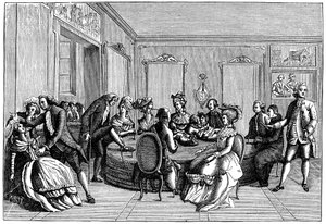 La tina de Mesmer, 1779 1875 de Unbekannt