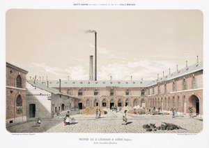 Metales, Zinc Trabajos de zinc, St Leonard, Lieja, Bélgica