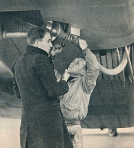 Método de reabastecimiento de aeronaves ideado por Sir Alan Cobham, c. 1936-1937 de Unbekannt