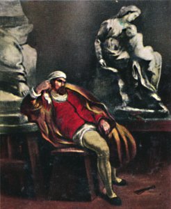 Miguel Ángel 1475-1564. - Pintura de Delacroix, 1934